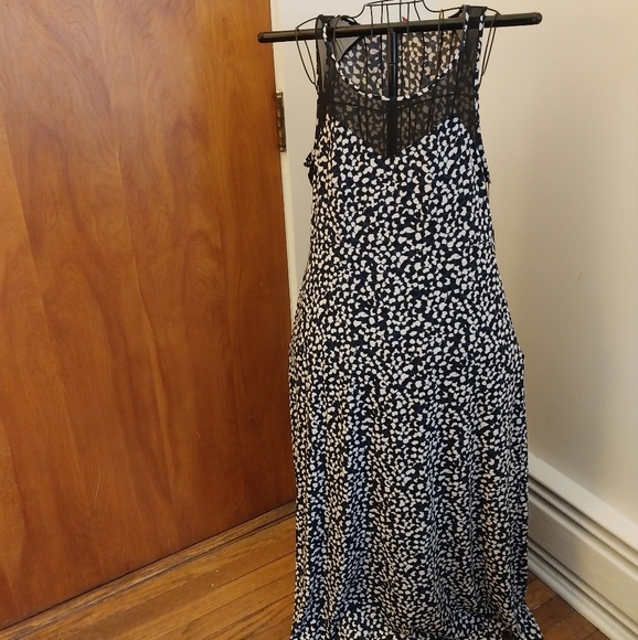 Vince Camuto NWT Black and White Floral Dress Size Xl - Picture 2 of 12